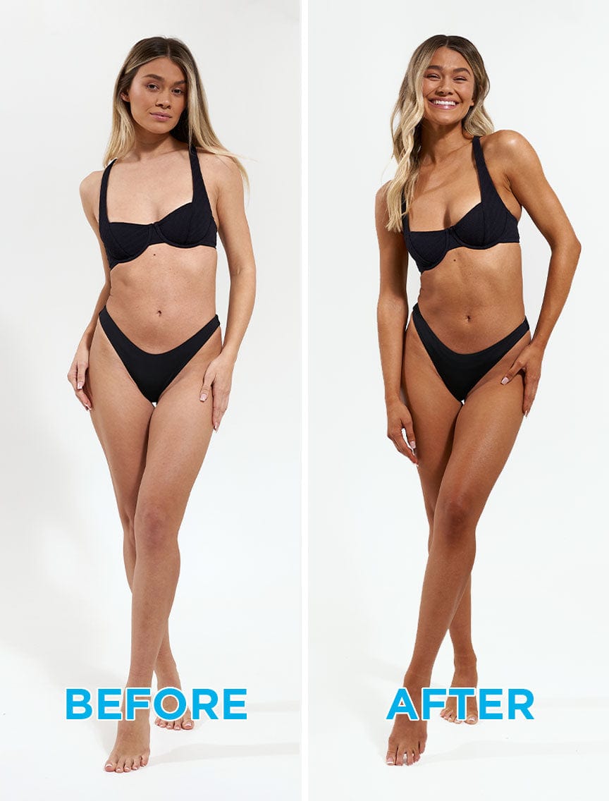 Aero Liquid Gold Self Tanning Foam & Application Mitt Bundle