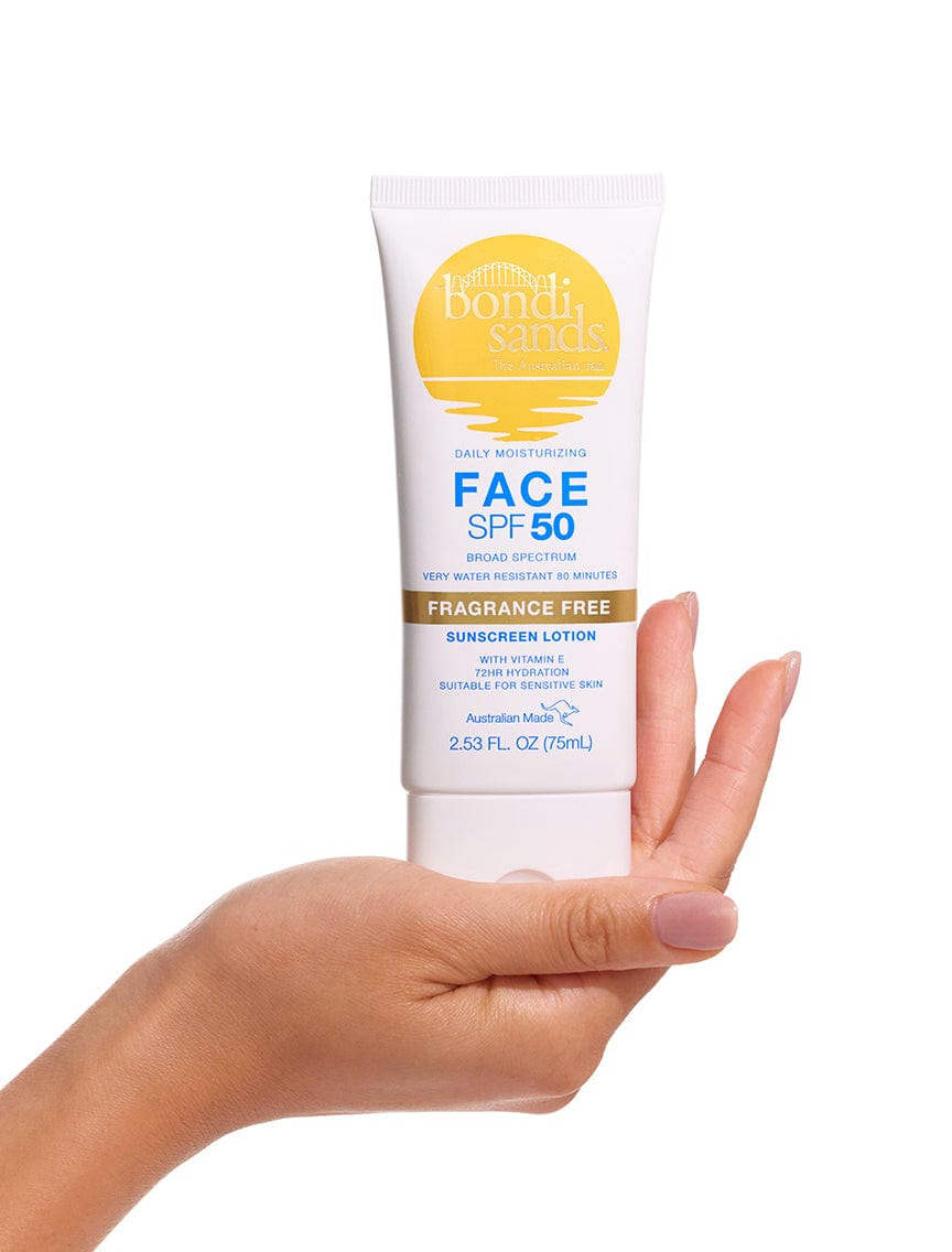 SPF 50 Fragrance Free Face Sunscreen Lotion