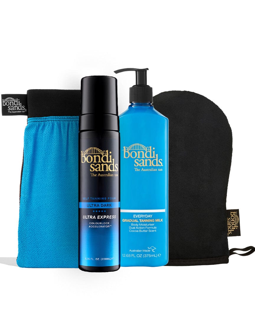 Ultra Express Self Tanning Routine Bundle