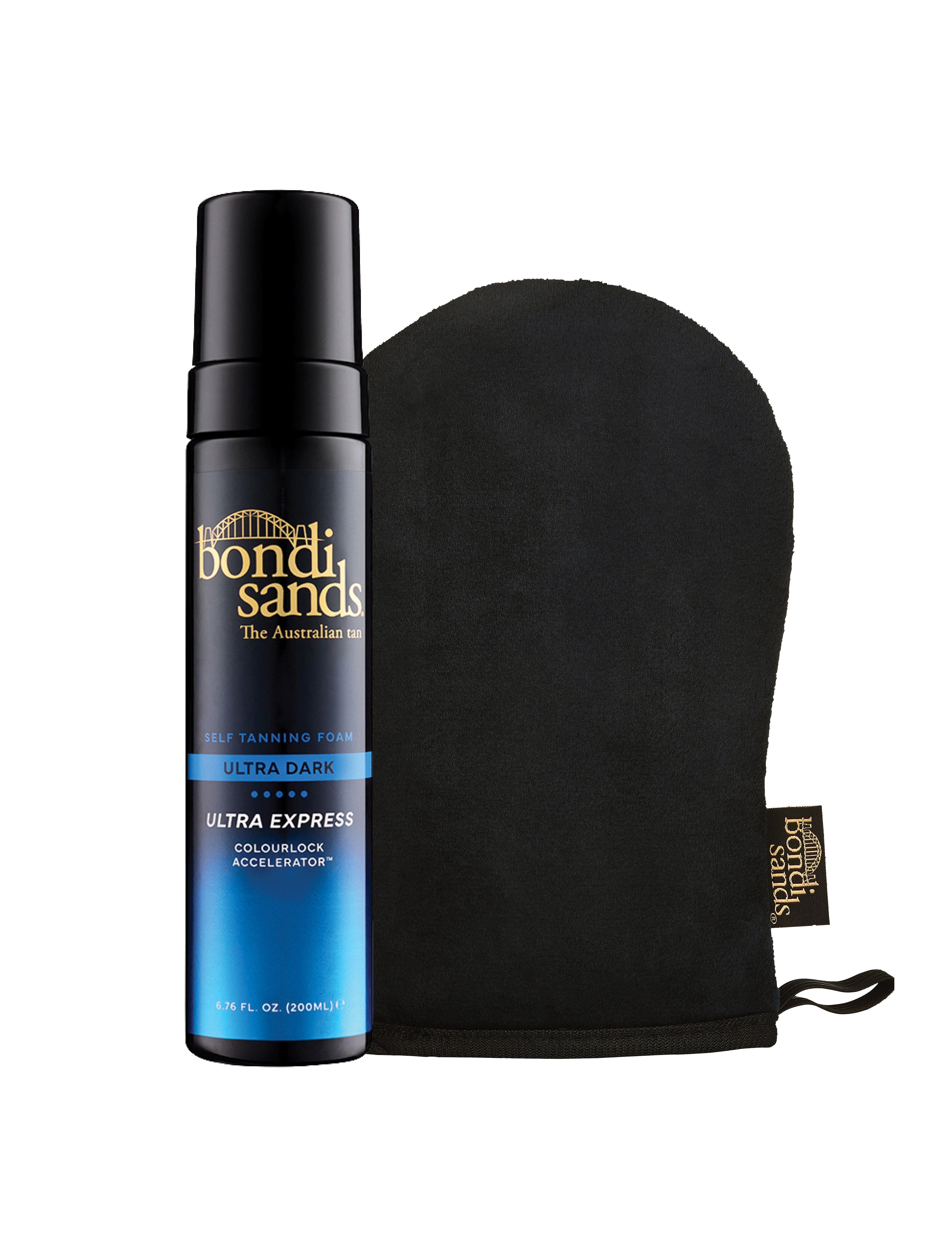 Ultra Express Self Tanning Foam & Application Mitt Bundle