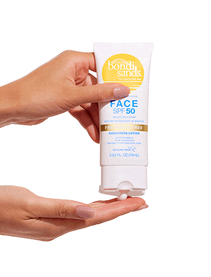 SPF 50 Fragrance Free Face Sunscreen Lotion